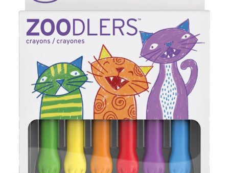 Zoodlers Cat Crayons Online Sale