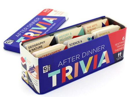 After Dinner Trivia Tin Online now