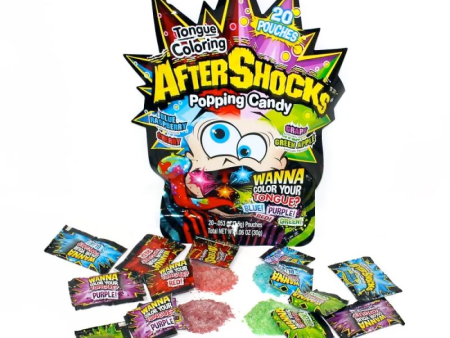 Aftershocks Tongue Colors Popping Candy Discount