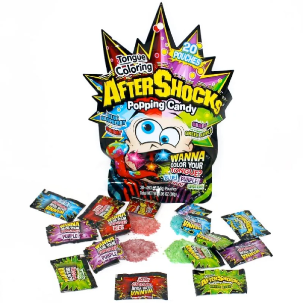 Aftershocks Tongue Colors Popping Candy Discount