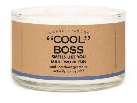 A Candle For A  Cool  Boss Hot on Sale