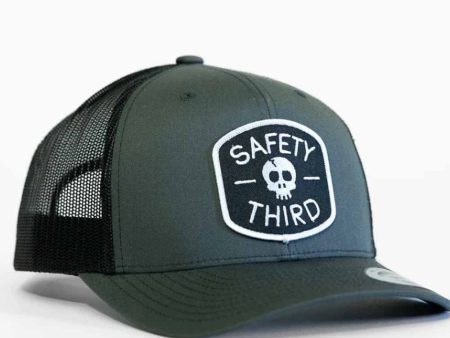 Safety Third Charcoal Black Hat Online now