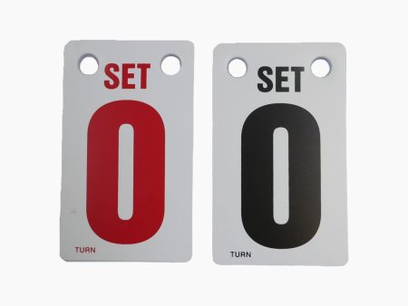 3  x 5  Set Cards for Professional Tennis Scorekeeper on Sale