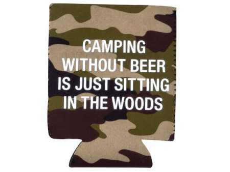 Camping in the Woods Koozie Online