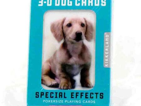 3D Dog Playing Cards For Sale