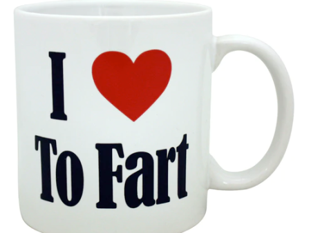 I ❤️ To Fart Giant Mug For Discount