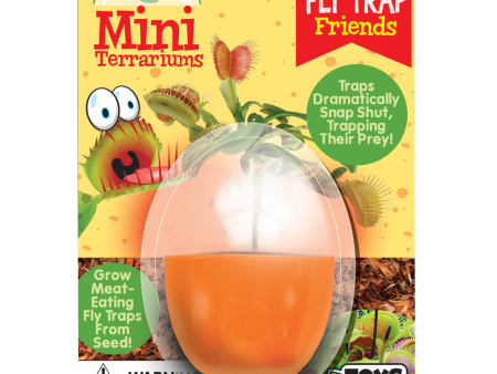 Fly Trap Friends Mini Terrarium on Sale