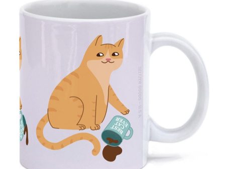 Coffee Cat Mug Hot on Sale