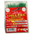 Tool City 4 in. L Green Cable Tie 100 Pack Cheap