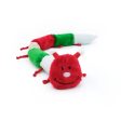 Zippy Paws Holiday Caterpillar – Deluxe with 7 Squeakers Online now