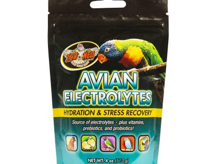 Zoo Med Avain Electrolytes Hydration and Stress Recovery 4oz For Sale