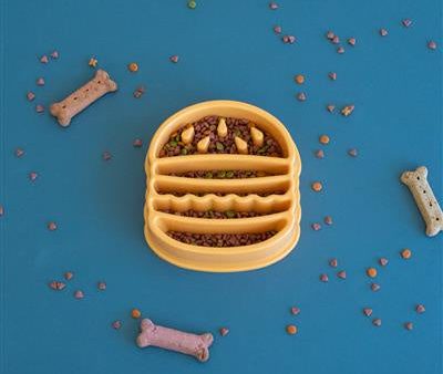 Zippy Paws Slow Feed Bowl Hamburger Discount